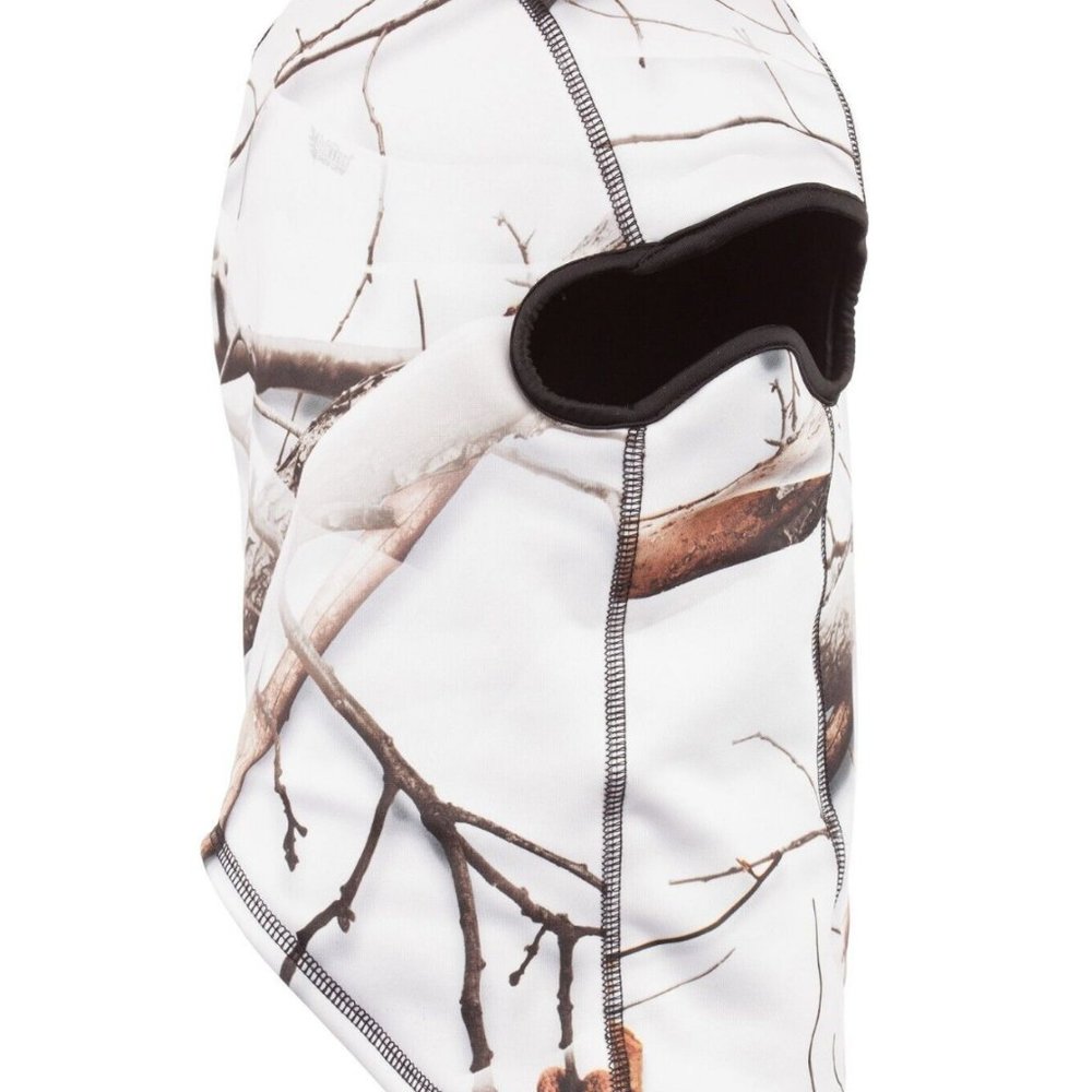 Huntworth Snow Camo Reversible Balaclava Snow Camo/Black